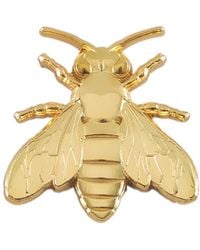 Make Heads Turn - Golden Metal Pin Bee - Lyst