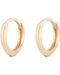 Zohreh - Mini Huggie Hoop Earring Pair 9K - Lyst