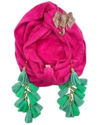 Julia Clancey - Nellita Hotty Terry Mint Chacha Turban - Lyst