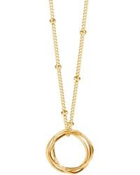 Muru - Karma Necklace With Bead Chain - Lyst
