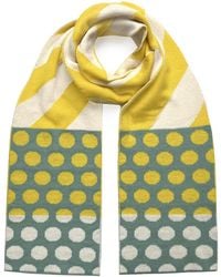 INGMARSON - Stripes & Circles Wool & Cashmere Scarf - Lyst
