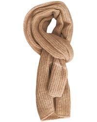 Heritagemoda - Neutrals Sand Colour Handmade Soft Alpaca Scarf - Lyst