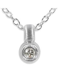 Adrian Ashley - Pendant Featuring An Old-Cut Diamond Reclaimed From Vintage Jewellery - Lyst
