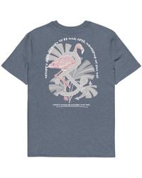 Anchor and Crew - Heather Flamingo Another Good Day Organic Cotton T-Shirt - Lyst