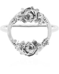 Lee Renee - Rose Halo Ring - Lyst