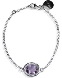 Vintouch Italy - Luccichio Amethyst Bracelet - Lyst