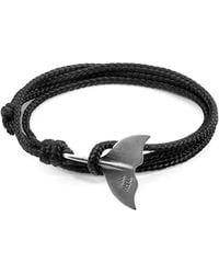 Anchor and Crew - Think Ocean Big Whale & Rope Bracelet - Lyst
