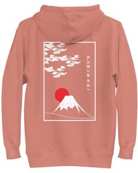 Anchor and Crew - Cocktail Mount Fuji Landmark Cotton Blend Hoodie - Lyst