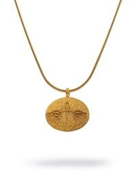 Ebru Jewelry - Eternal Vision Ankh Medallion Necklace - Lyst