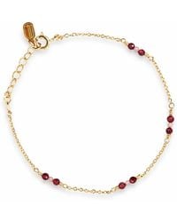 Inari Jewellery - Amarus Bracelet – Filled With Garnet & Quartz - Lyst