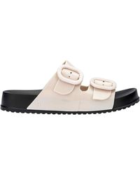Melissa - Neutrals Cozy Slide - Lyst
