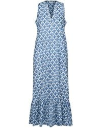 At Last - Cotton Lombock Midi Dress - Lyst