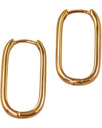 1610Istanbul - Modern Hoop Earrings - Lyst