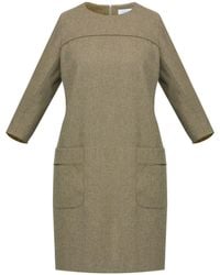Helen Mcalinden - Cilla Soft Umber Dress - Lyst