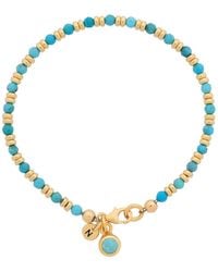 Nellou Jewellery - Linear December Birthstone Bracelet Plated Sterling - Lyst