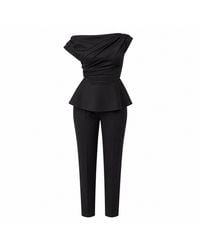 Girl In Mind - Connie Peplum Top - Lyst