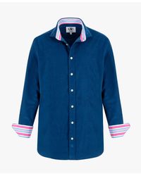 Koy Clothing - Dark Cord Shirt - Lyst