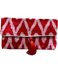 PUNICA - & Pink Ikat Clutch - Lyst