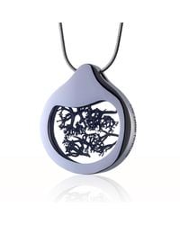 My Little Nature - Designer Necklace With Natural Moss - Lyst
