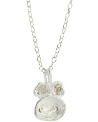 Claire Hill Designs - Moonstone Lichen Pendant Necklace - Lyst