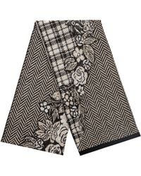 Mohair&Angora - Mohair Shawl Floral Art - Lyst