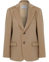 NAZLI CEREN - Boxy Wool Blazer - Lyst