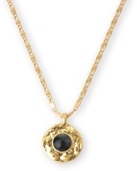 Classicharms - Roaming Venus Onyx Molten Pendant Necklace - Lyst