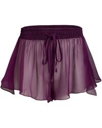 Je Mérite (I Deserve) - Silk Chiffon Tap Short - Lyst