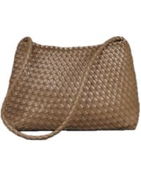 Rimini - Hand Weaving Vegan Leather Shoulder Bag 'Suzy' - Lyst