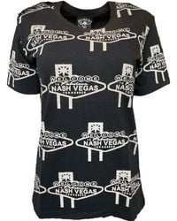Any Old Iron - Printed & Nashvegas T-Shirt - Lyst