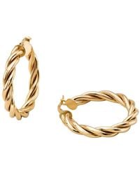 Öugie - The Large Rosalia Hoops - Lyst
