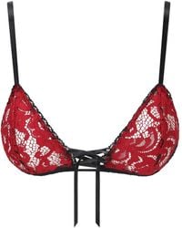 Belle -et-BonBon - Valentina Dark Cherry Valentine Special Lace Bralette - Lyst