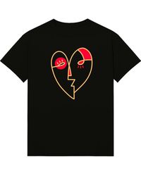 Collect the Label - Heart T-Shirt - Lyst