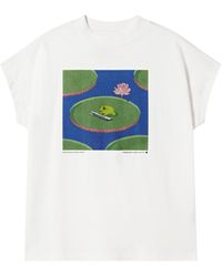 Thinking Mu - Frog Volta T-shirt - Lyst