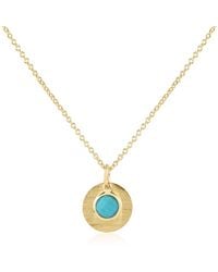 Auree - Bali 9Ct December Birthstone Necklace - Lyst