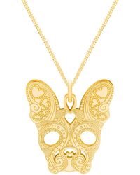 CarterGore - Small French Bulldog Pendant Necklace - Lyst