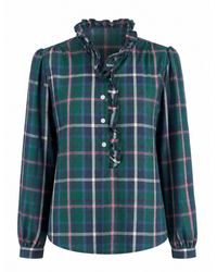 Luella Fashion - Beauly Cotton Blouse & Plaid - Lyst