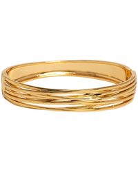 Uchi and Soto - Nami Twist Bangle - Lyst