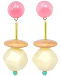 Malolo Jewelry - Origami Earrings Geisha - Lyst