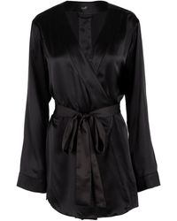 Je Mérite (I Deserve) - Silk Short Robe - Lyst