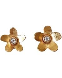 Lily Flo Jewellery - Daisy 9K Solid And Lab Grown Diamond Stud Earrings - Lyst