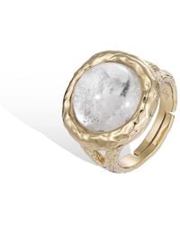 Retro Chic - Neutrals Aeolian Whispers Ring - Lyst