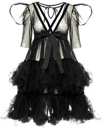 Silvia Serban - Baby Doll Ruffles Dress - Lyst