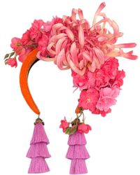 Julia Clancey - Monica Lilac Swinglette Bloom Flower Band - Lyst