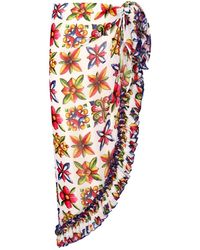 Nur Karaata - Lily Sicilia Long Pareo - Lyst