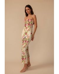 Montce - Bouquet Petal Long Slip Dress - Lyst