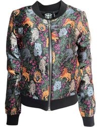Any Old Iron - Big Cats Bomber Jacket - Lyst