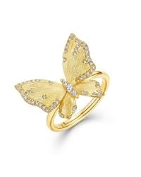 Ormiro - Butterfly Reverie Vermeil Ring - Lyst