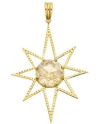 Zoe & Morgan - Sunburst Charm - Lyst