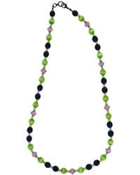 Vickisarge - Halloween Party Snake Eyes Necklace - Lyst